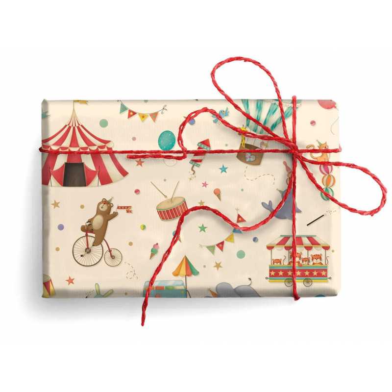 Gift Wrapping Paper 70x100 Prestige Circus | Kartos