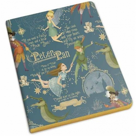 Taccuino A5 Copertina Morbida Bordo Oro 192pa Peter Pan