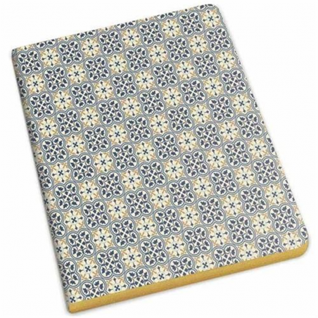 Taccuino A5 Copertina Morbida Bordo Oro 192pa Quadrilobo