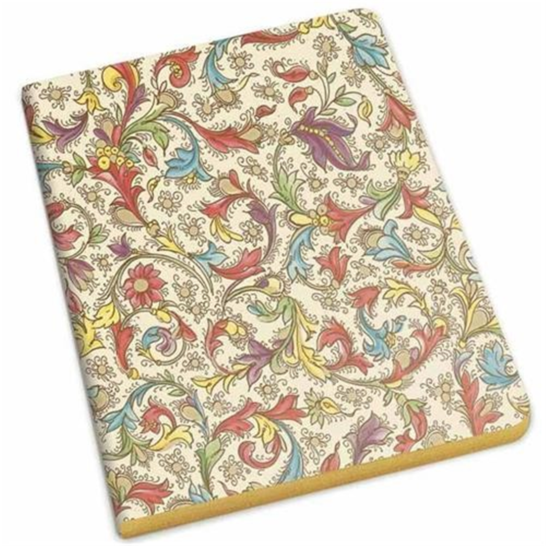 Taccuino A5 Copertina Morbida Bordo Oro 192pa Florentia