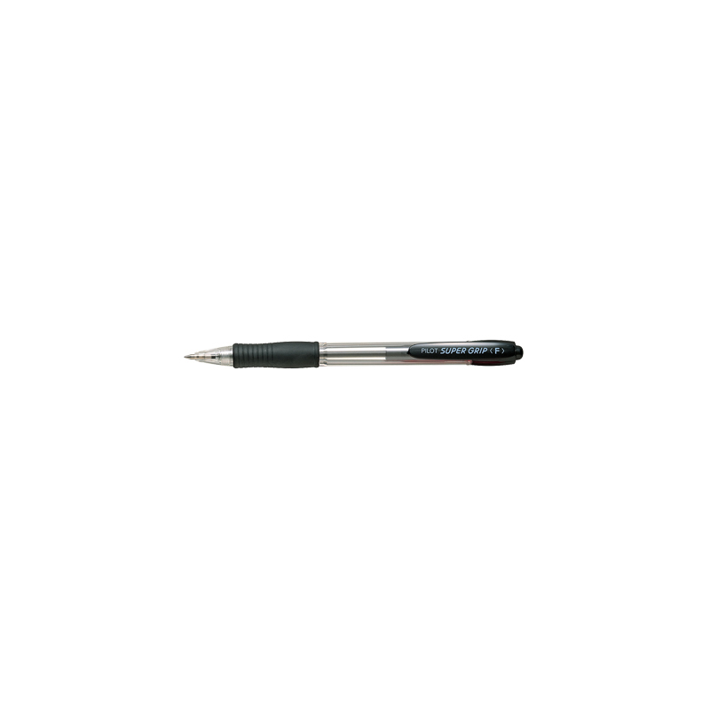 Ballpoint Pen Super Grip Black Fine 0.7mm  | Pilot