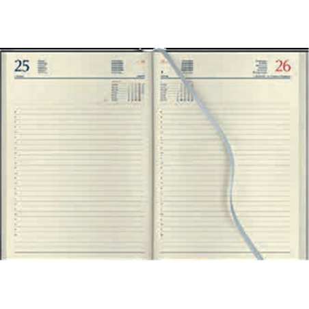 Diary Replacement 14.5x20.5 Days With Ivory Astra Black | Cangini Filippi