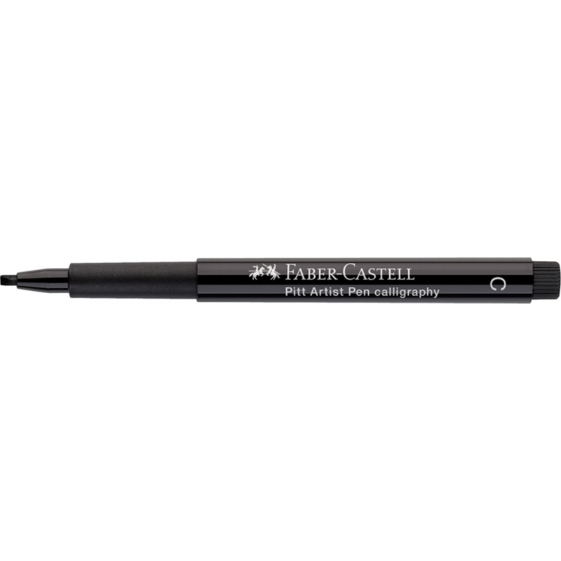 Pitt Pens Chisel Tip Calligraphy 99 Black | Faber-Castell