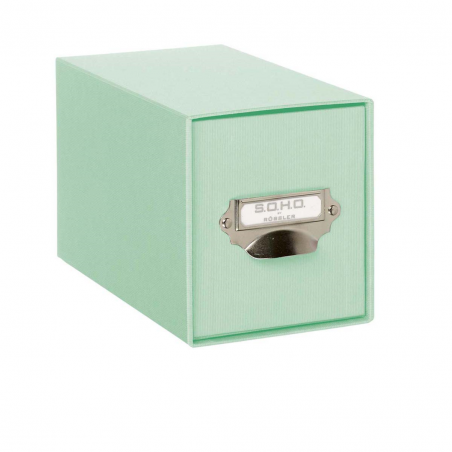 Scatola Cd Con Manico Soho 260x154x140mm Menta 65