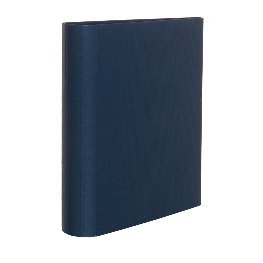 Copertina 4 Anelli Color D50 Soho Blu Navy 90