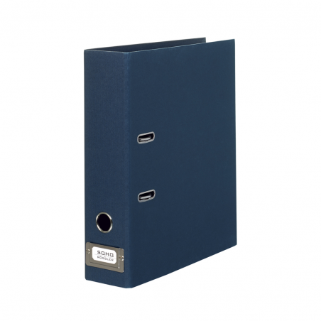 Raccoglitore Dorso 8,5cm 2anelli C/fermo Soho Blu Navy 90