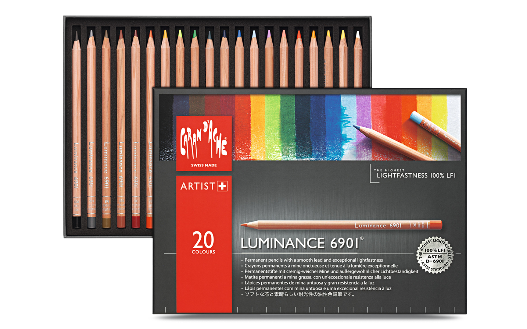 Confezione 20 Matite Luminance 6901 — immagine 2