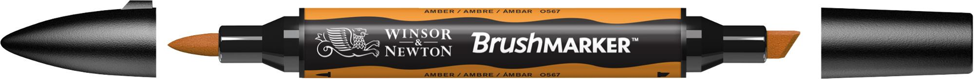 W&N - Pennarello Promarker Brush Amber (O567) — immagine 2