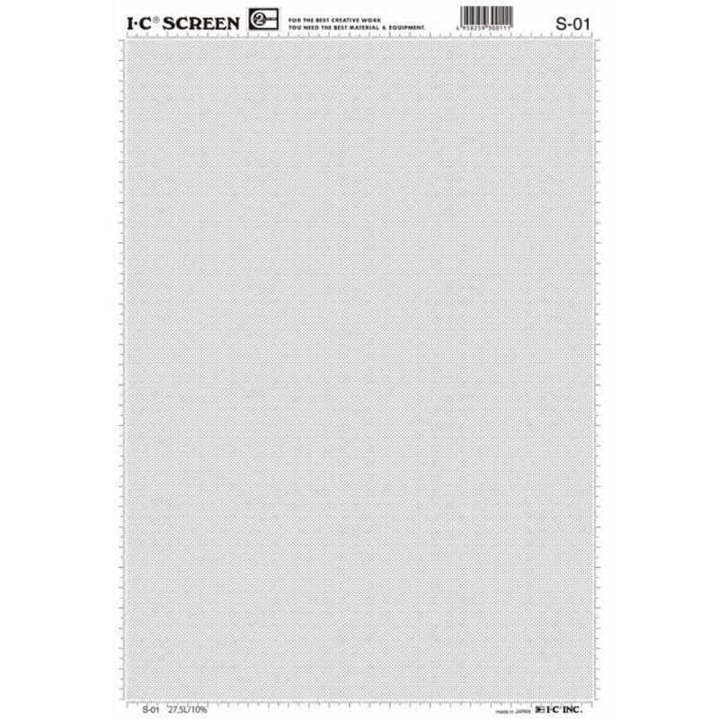 Retino Ic Screen Tones 31x21 Cm. 27.5l/10% | Ic Inc