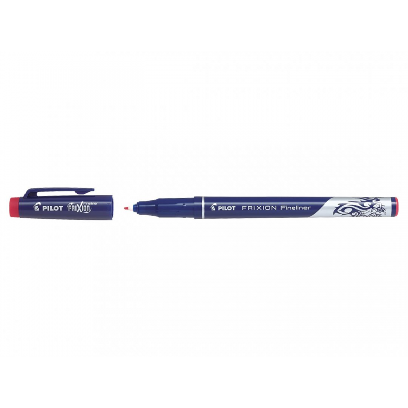 Frixion Erasable Fineliner Pen Tip 1.3 Mm Red | Pilot