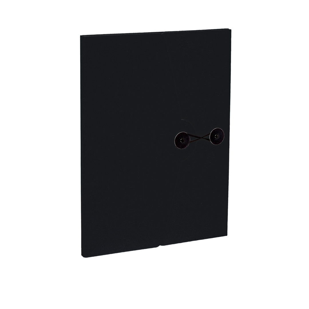 Cartella 3 Lembi Soho 235x310x15 Mm Nero 70