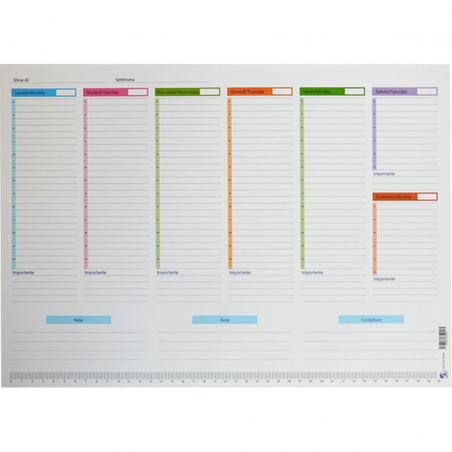 Planning Settimane 52 Ff F.to 30.2x42.7 | Spil