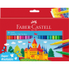 Box Of 50 Fine Tip Castle Markers In Cardboard | Faber-Castell