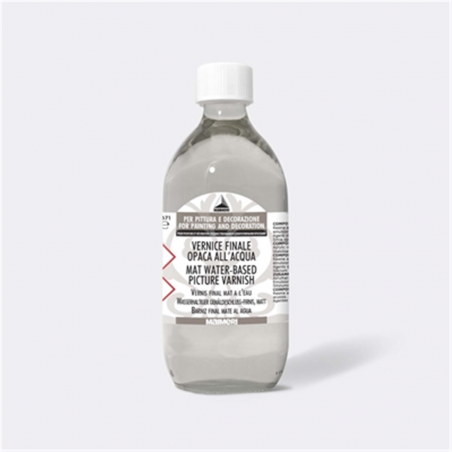 Vernice Finale Opaca All'Acqua  500 Ml