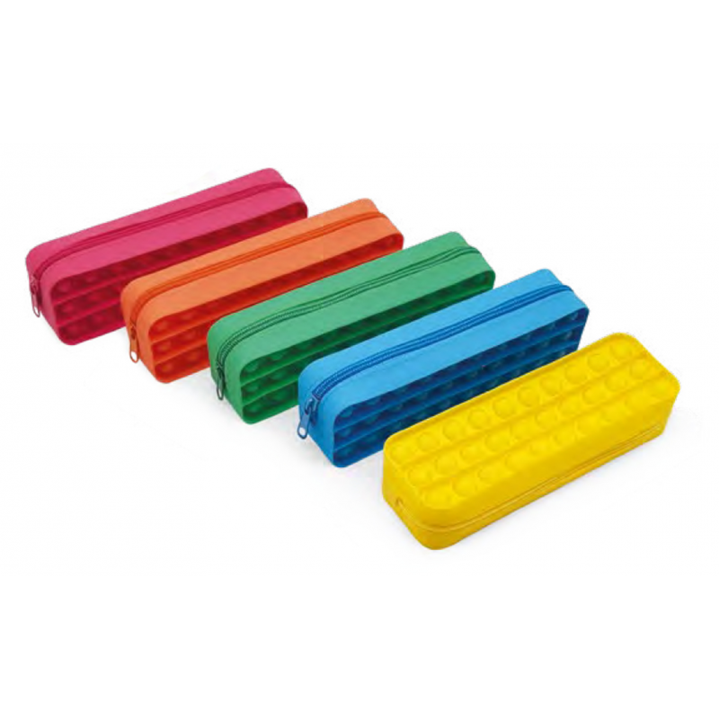 Rectangular Silicone Touch Case Pop It Assorted Colors | Bluekover