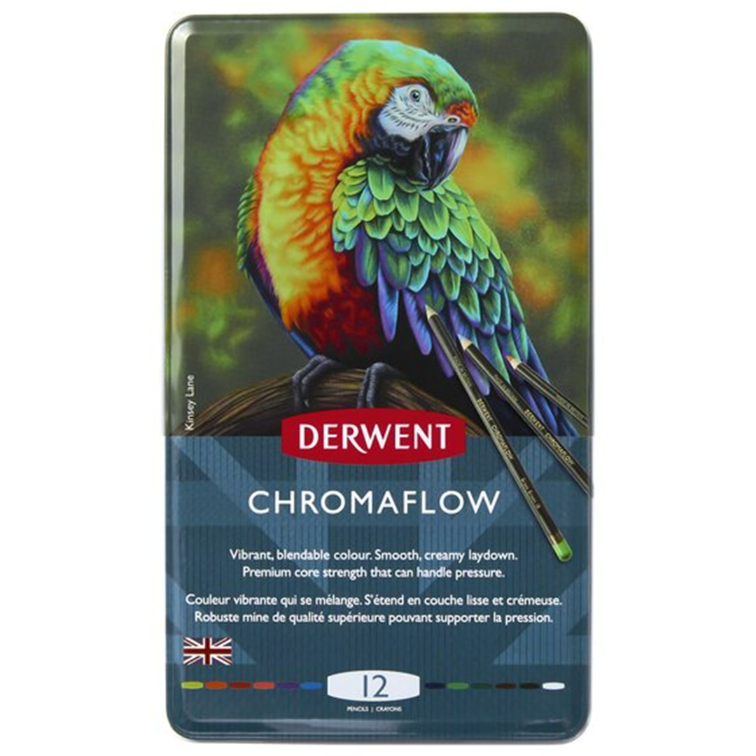 Set 12 Matite Colorate Chromaflow — immagine 2