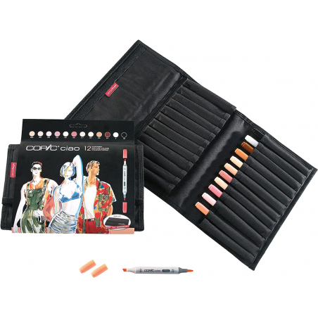 Set 12  Ciao In Astuccio Da 24 Posti Toni Per La Pelle