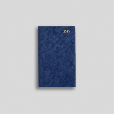 Agenda Leathersmith Regent 7g Vv 137x83c.az Blu Notte