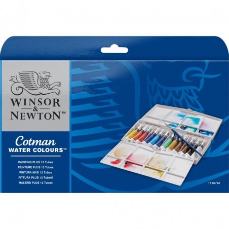 “painting Plus” 12 Tubi 8 Ml Cotman