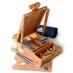 Classic Oil Stand Box Ml 20 Pieces 15, Ml60 Pieces 1 + Accessories | Maimeri
