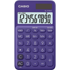 Sl-310uc Calculator 10 Digits Purple | Casio