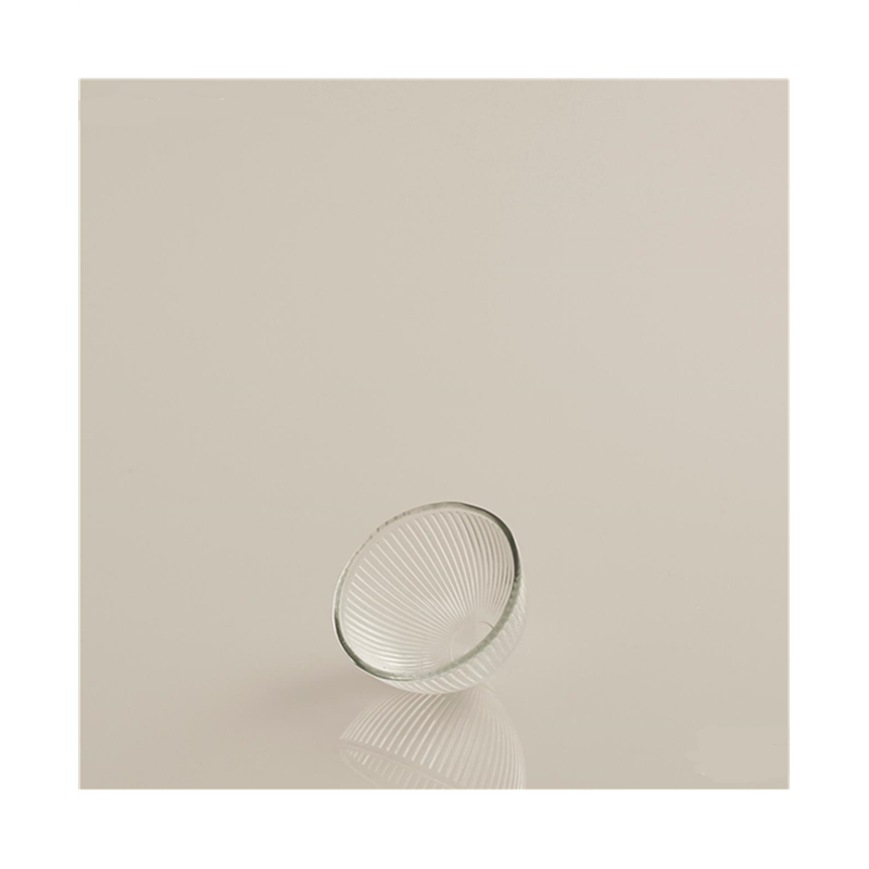 Floating Glass Candle Holder H5cm D6cm Transparent | Edg - Enzo De Gasperi