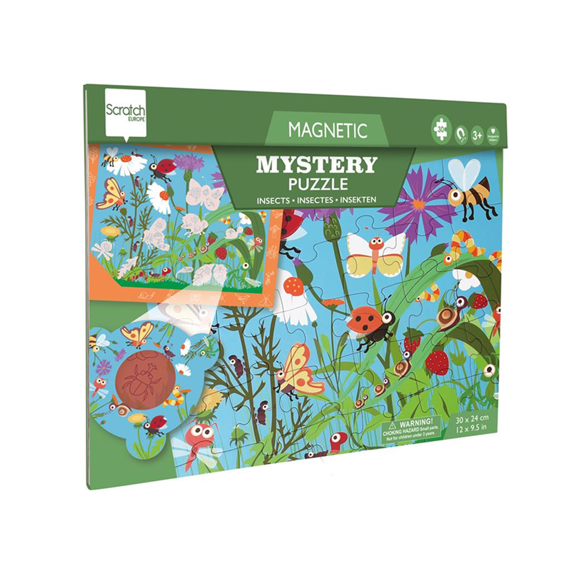 Scratch Puzzle Magnetic Insects | Dam