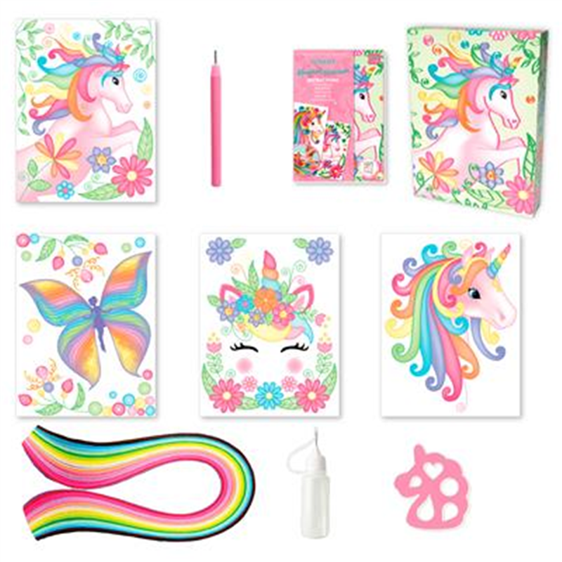 Box Candyi Quilling Art Set Unicorn | Dam