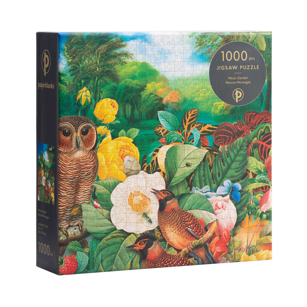 Jigsaw Puzzle 1000 Pieces 507x685mm Garden Fit Light Of Moon Paperblanks