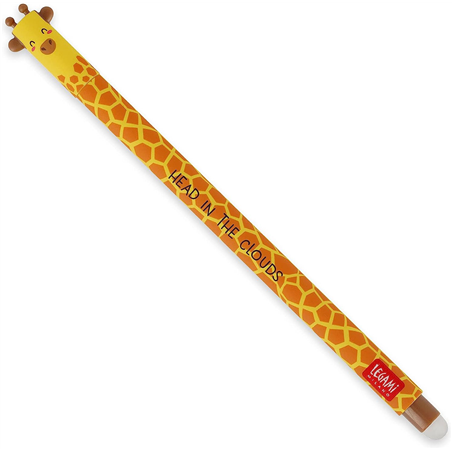 Penna Gel Cancellabile Giraffa Inchiostro Nero