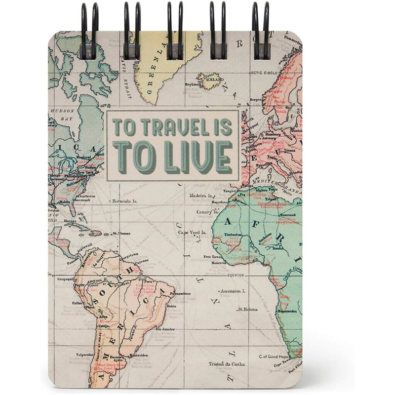 Spiral Notebook Mini Lined Travel