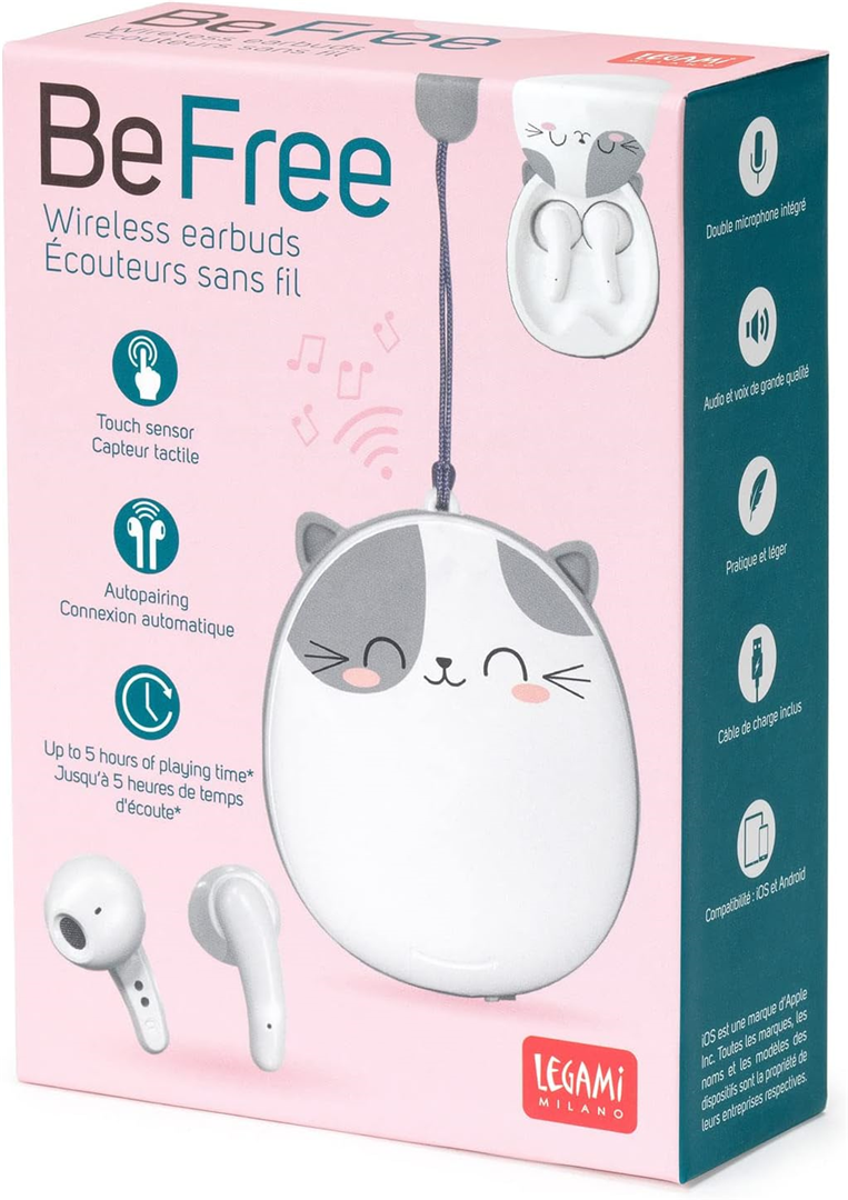 Auricolari Wireless - Be Free  Kitty — immagine 4