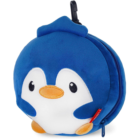 Cuscino Da Viaggio Con Mascherina Da Notte Penguin