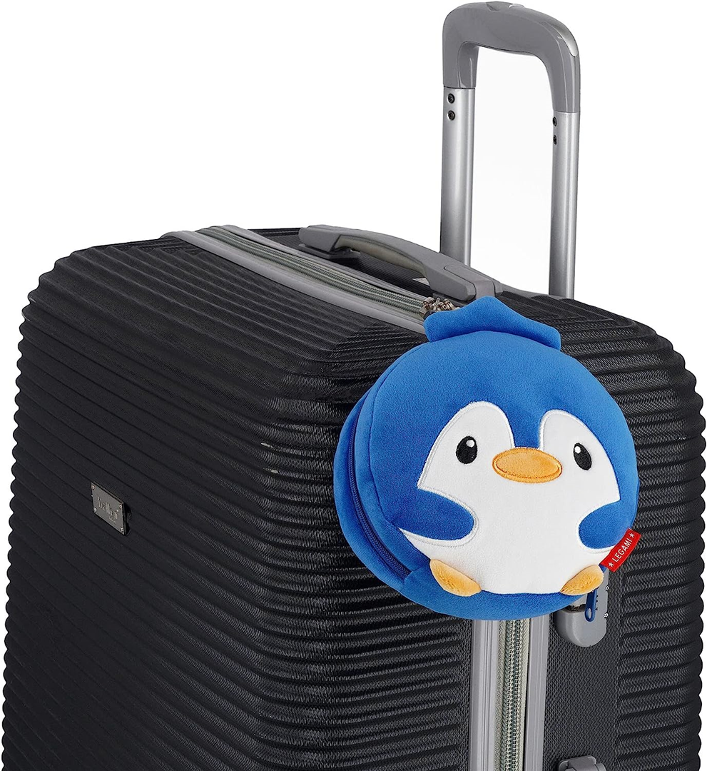 Cuscino Da Viaggio Con Mascherina Da Notte Penguin — immagine 2