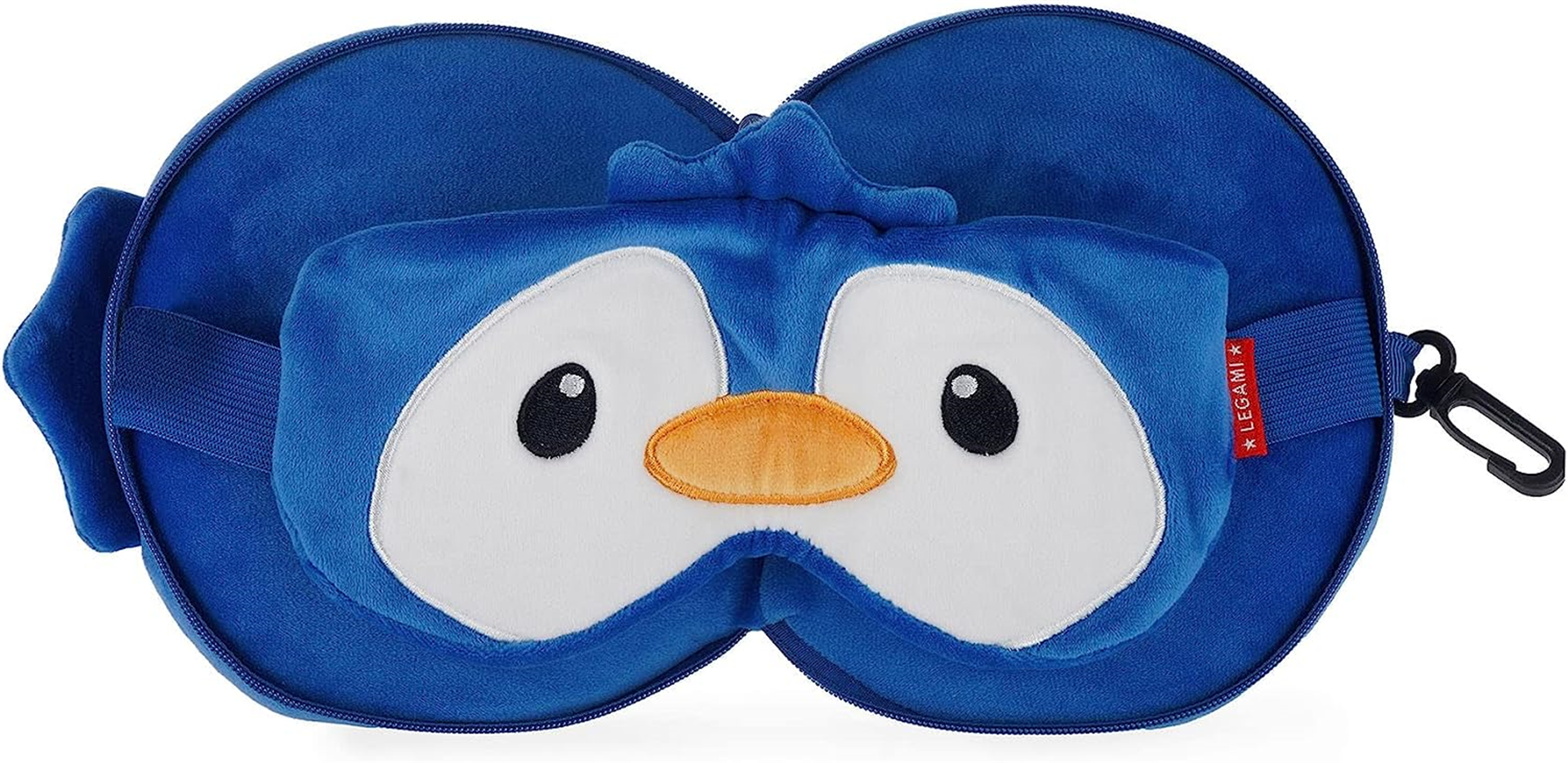 Cuscino Da Viaggio Con Mascherina Da Notte Penguin — immagine 3