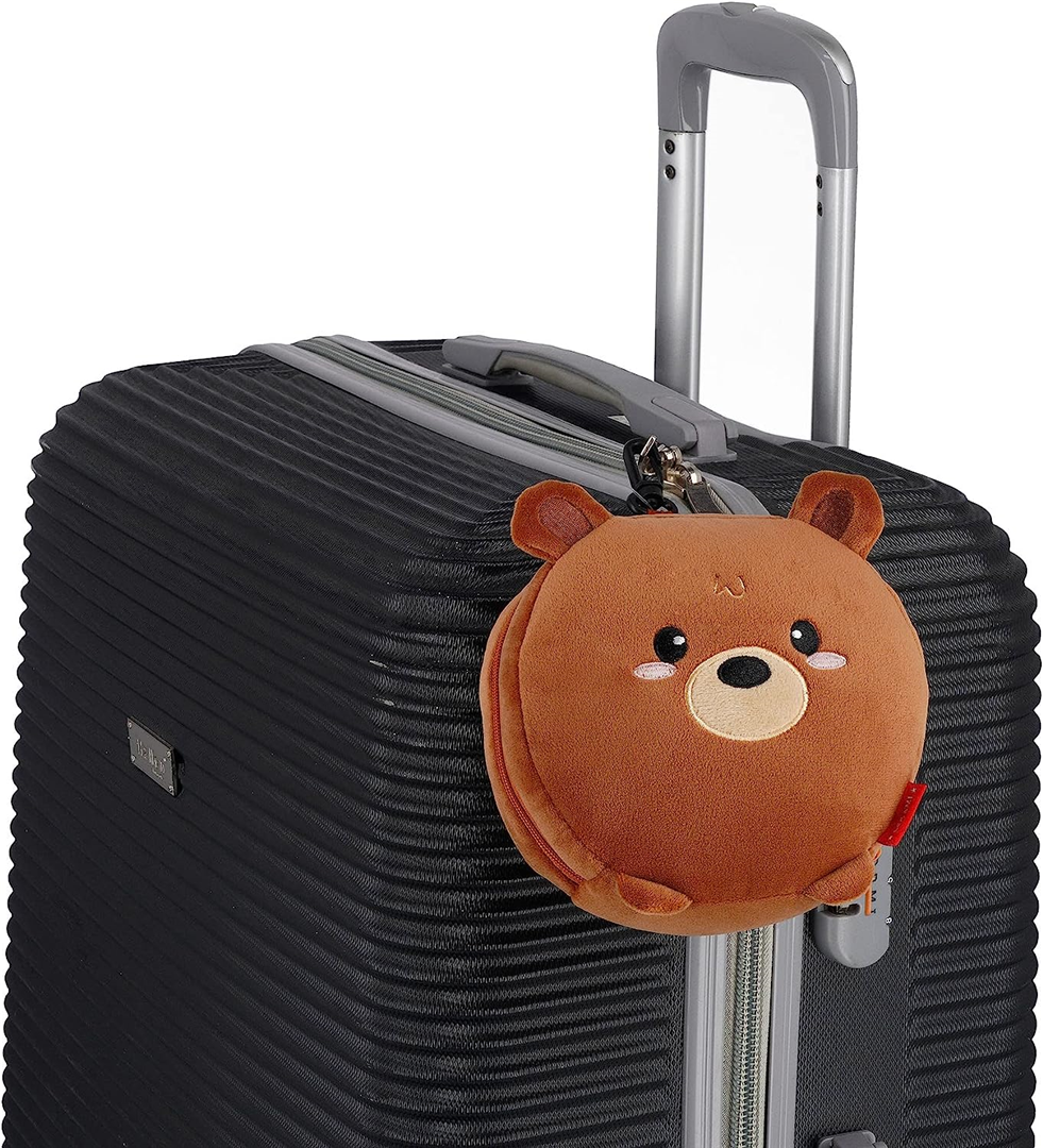 Cuscino Da Viaggio Con Mascherina Da Notte Teddy Bear — immagine 2