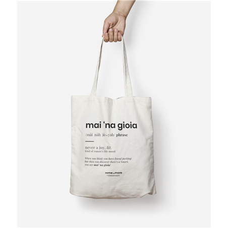 Shopper Tote Bag  Mai 'Na Gioia