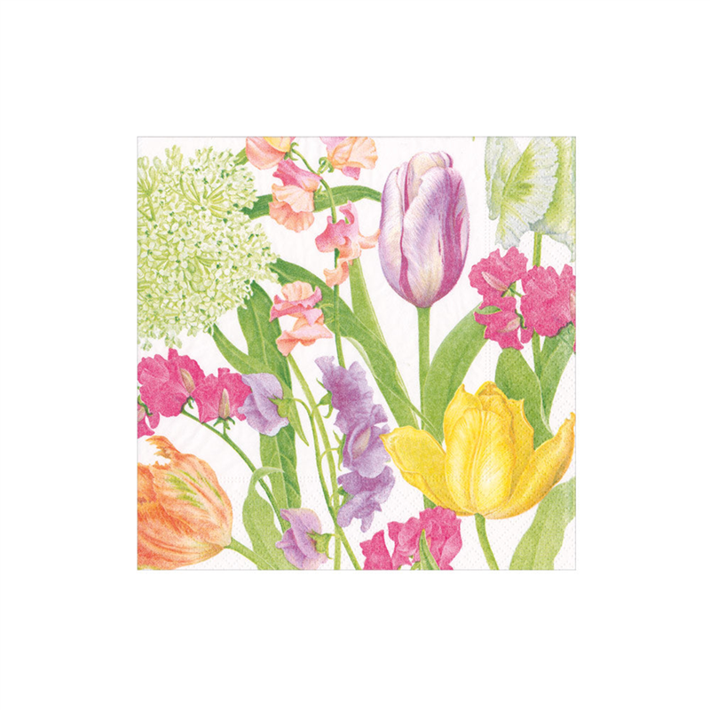 Tovagliolo Fantasia 33x33 Spring Flower Show | Caspari Aps