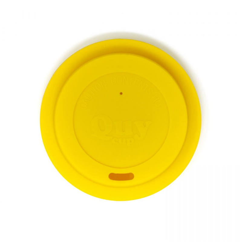 Tappino Lid Silicone X Tazzina Caffe' 90ml Yellow | Quy Cup