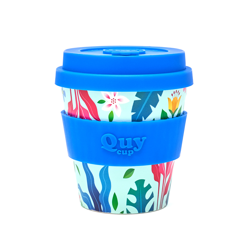 Cappuccino 250ml Eco Friendly Flower | Quy Cup