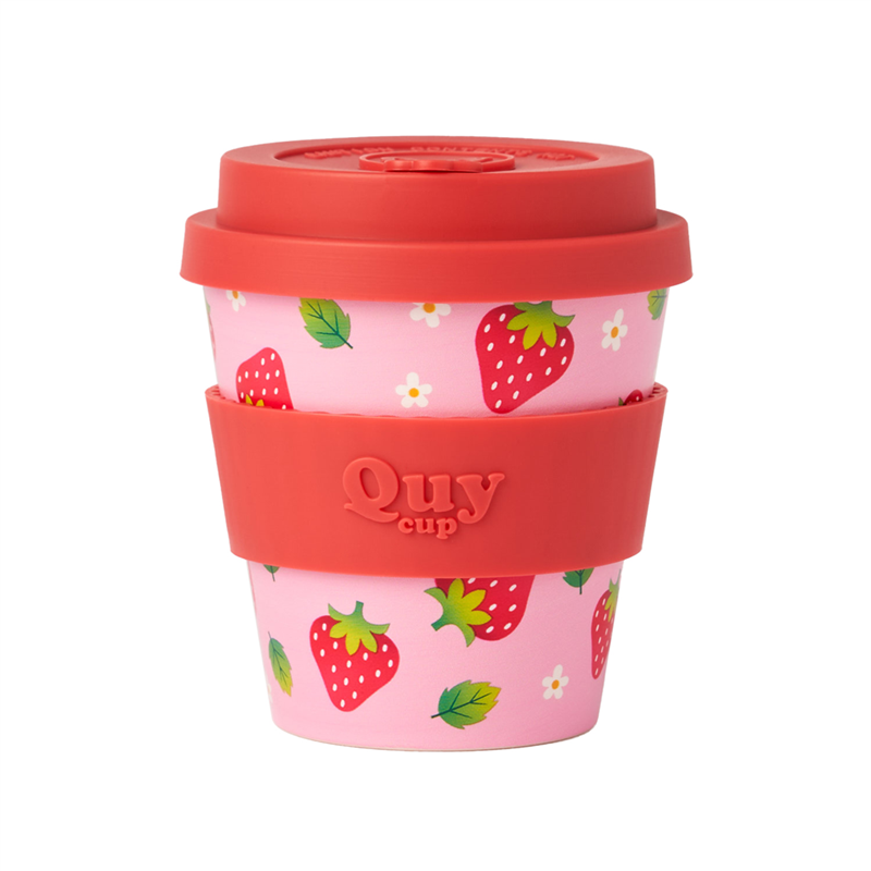 Cappuccino 250ml Eco Friendly Strawberry | Quy Cup