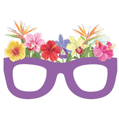 Biglietto Auguri Caspari Floral Glasses Triple | Caspari Aps