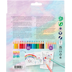 Astuccio 18 Matite Colorate + 6 Sparkle Edizione Speciale Unicorno | Faber-Castell