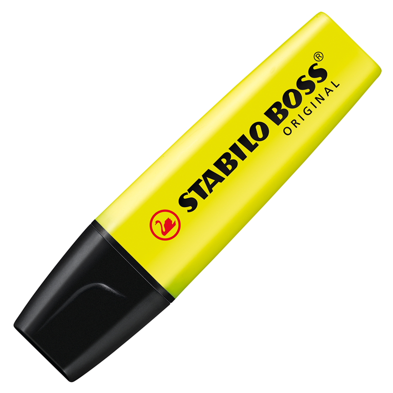 highlighter - stabilo boss original - yellow
