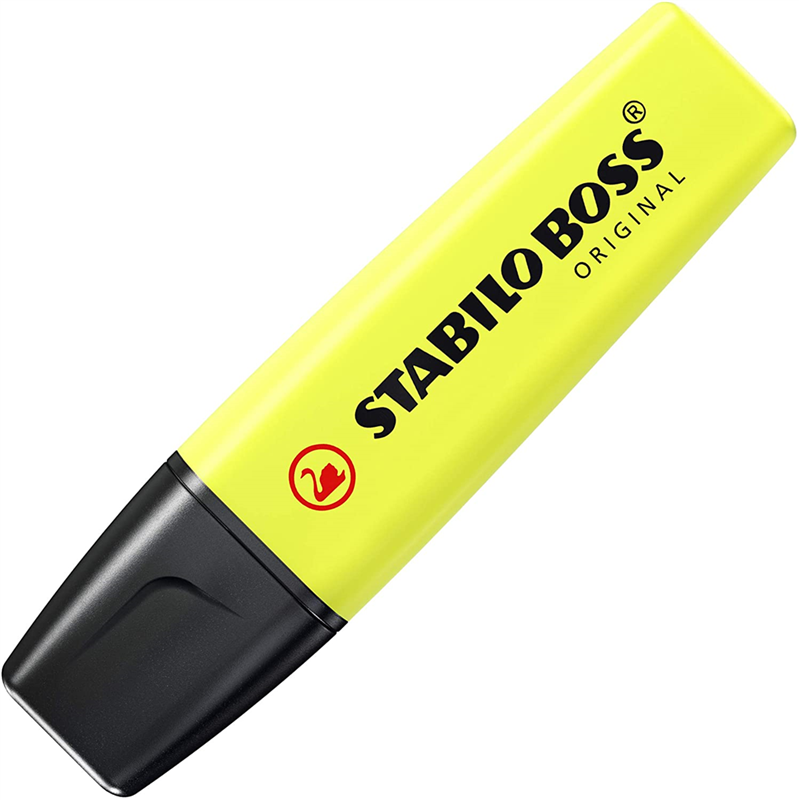 highlighter - stabilo boss original - yellow