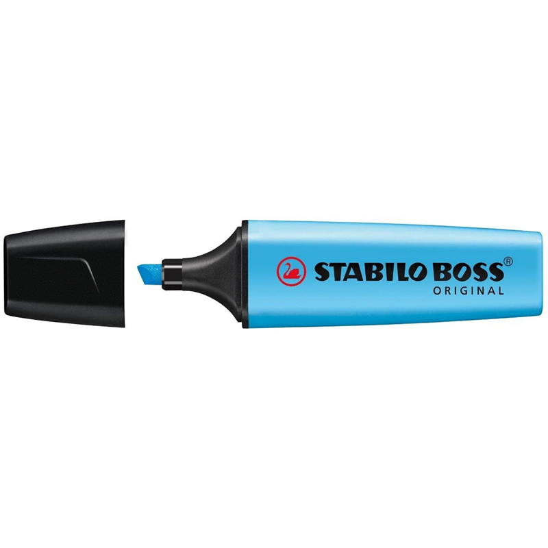 highlighter - stabilo boss original - light blue