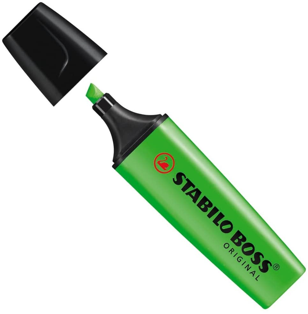 Evidenziatore - STABILO BOSS ORIGINAL - Verde — immagine 2