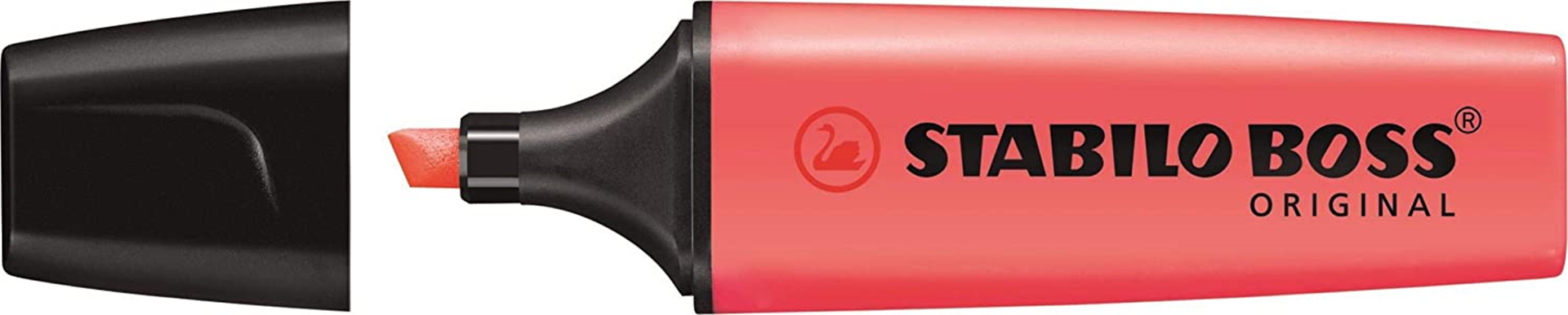 Evidenziatore - STABILO BOSS ORIGINAL - Rosso — immagine 2