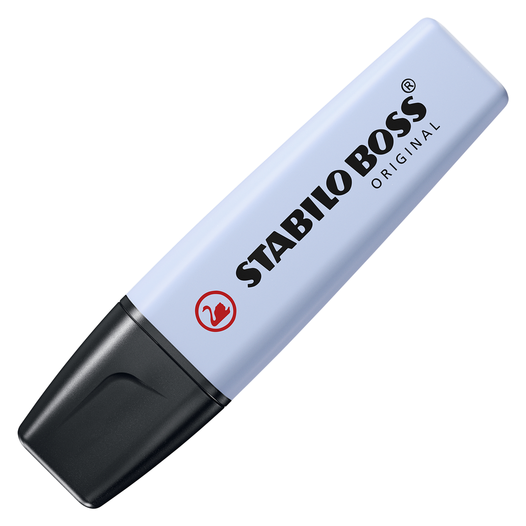 Evidenziatore - STABILO BOSS ORIGINAL Pastel - Azzurro Nuvola — immagine 3