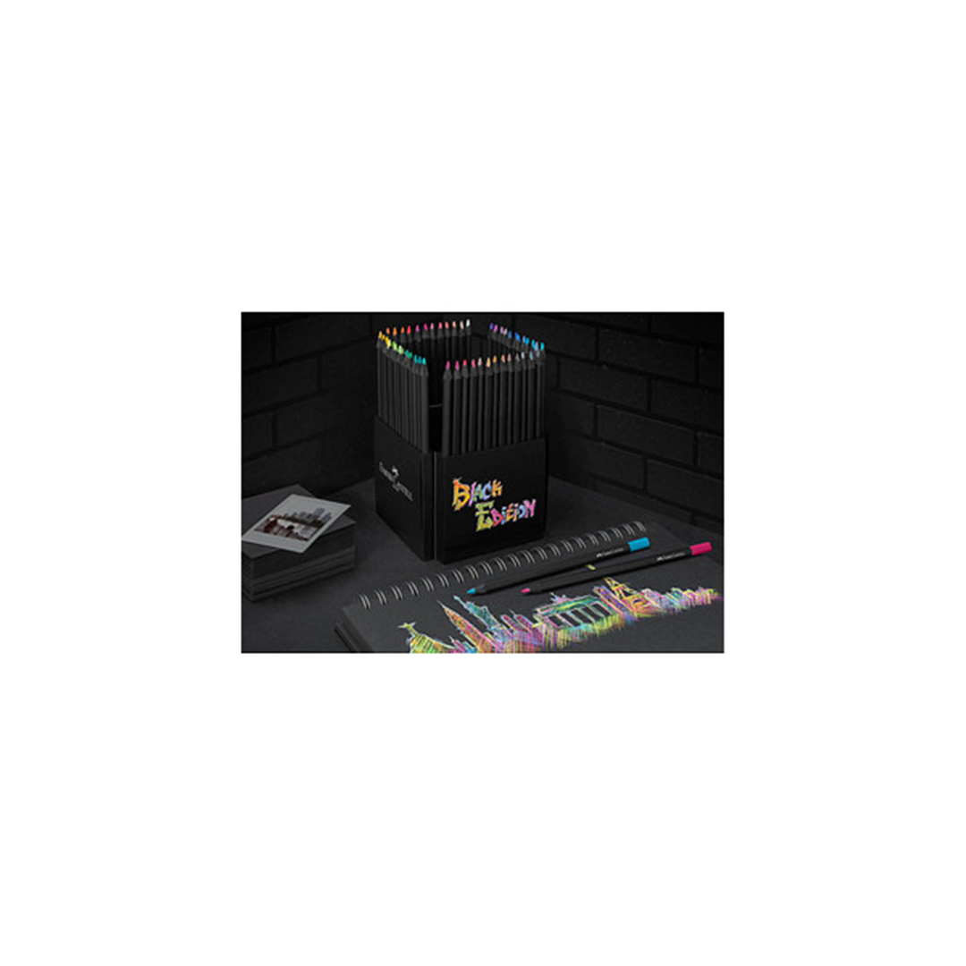Astuccio 50 Matite Colorate Triangolari Black Edition — immagine 2